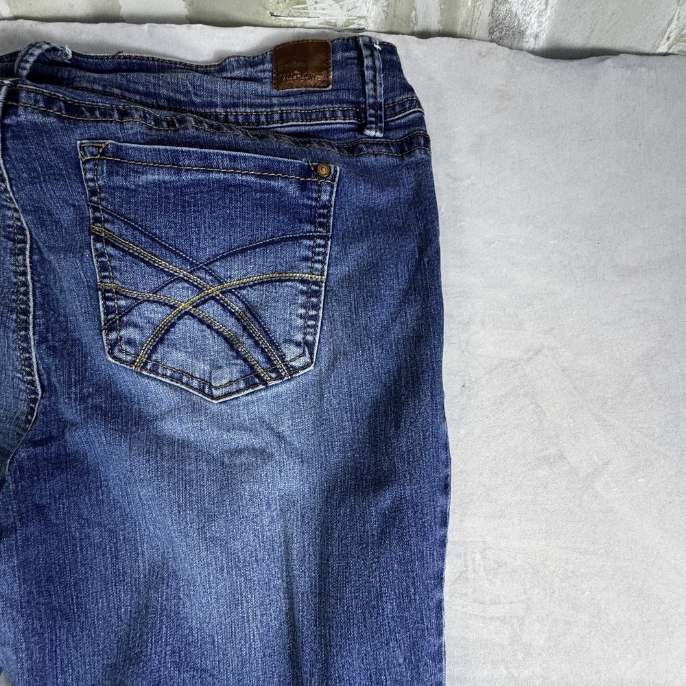 WallFlower Bootcut Jeans‎ Blue Denim Insta Stretch Luscious Curvy Fit Retro 15 - Picture 6 of 16